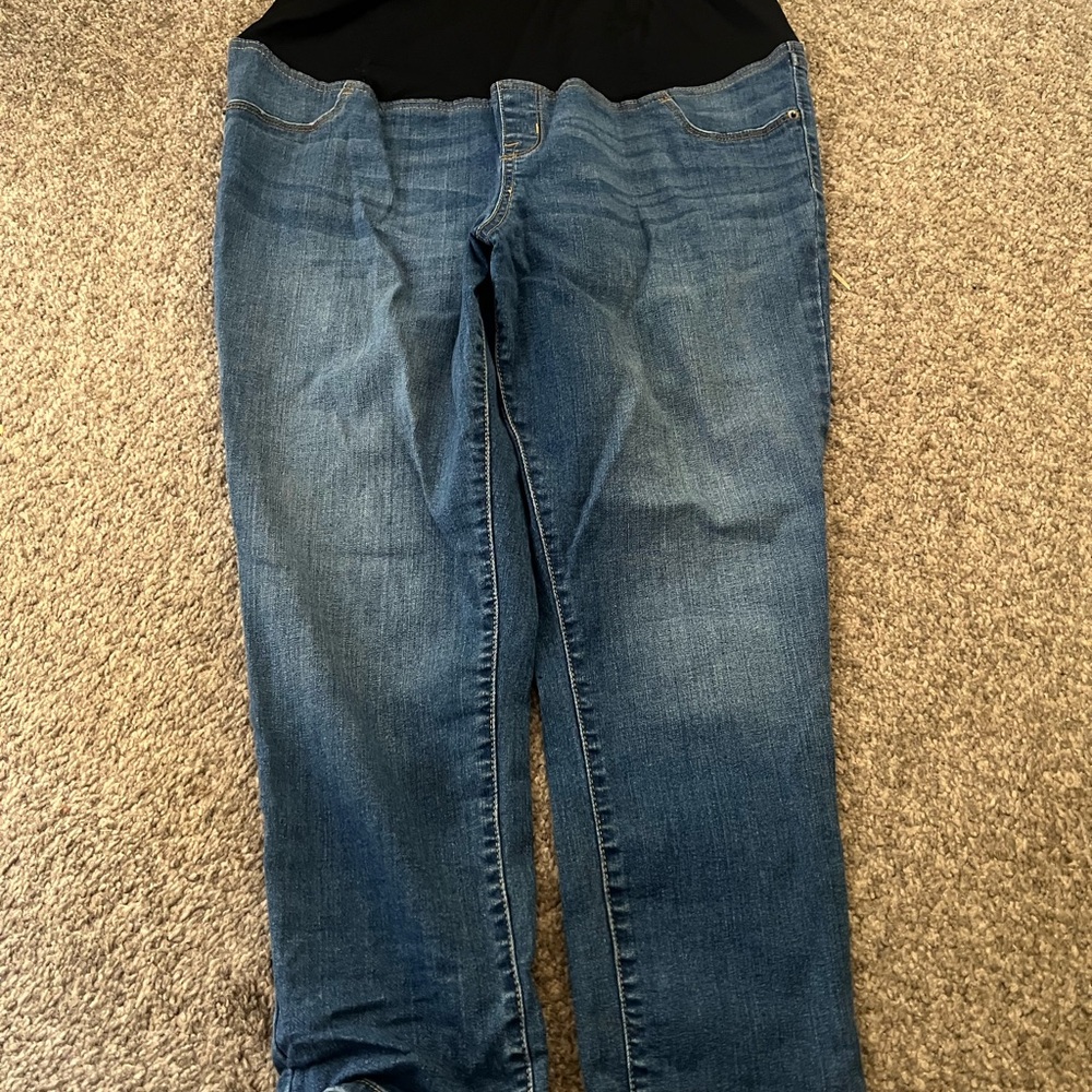 Isabel Maternity by Ingrid & Isabel Dark Blue Skinny Maternity Jeans